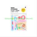 Cartoon Smile Paper Sticker for Decorating